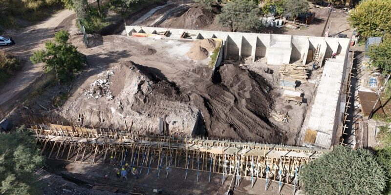 Ente Metropolitano Córdoba: El Nuevo Centro De Transferencia De Residuos De La Calera Alcanzó Un 35% De Avance De Obra