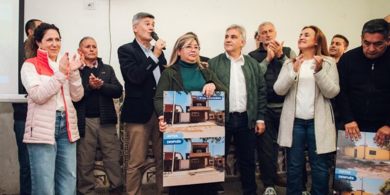 Passerini Y Llaryora Anunciaron La Urbanización Integral De Barrio Ampliación Lamadrid