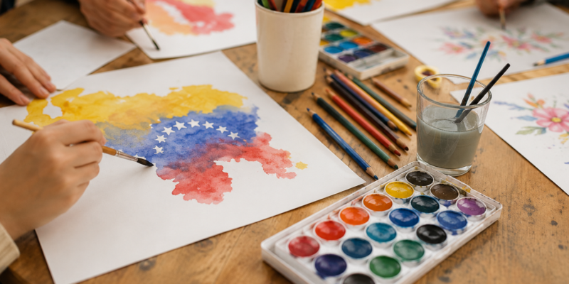 «Pinceladas De Esperanza», Encuentro Artístico Para La Comunidad Venezolana