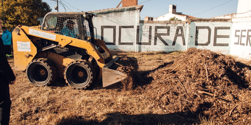 La Municipalidad De Córdoba Erradicó Un Microbasural En Barrio Los Robles