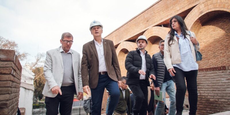 Passerini Recorrió Las Obras Del Futuro Centro Metropolitano De Interpretación De Las Islas Malvinas