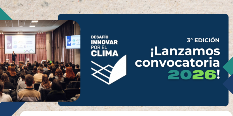 3° Edición De Desafío “Innovar Por El Clima”: Convocatoria Abierta Para Impulsar Proyectos Climáticos Liderados Por Jóvenes