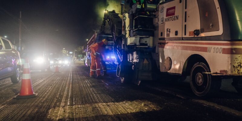 Un Nuevo Frente Se Suma A La Rehabilitación De Avenida General Paz-Vélez Sarsfield Y Comenzaron Las Obras En Avenida Patria