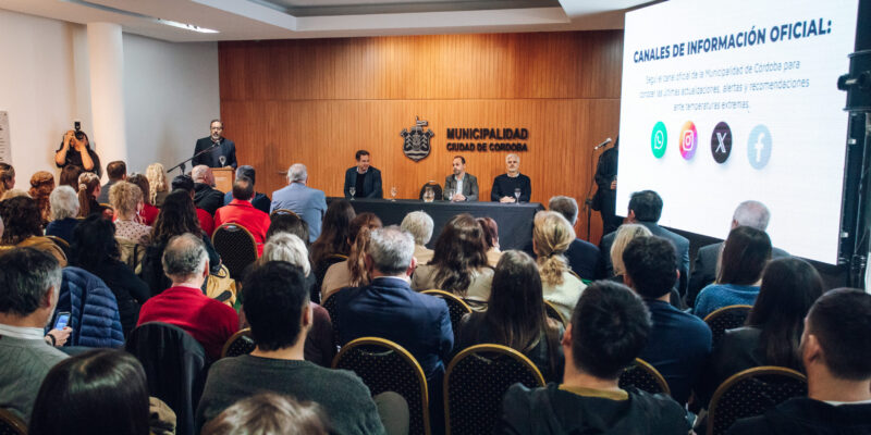 La Municipalidad De Córdoba Fortalece La Resiliencia Urbana Y Lanza El Segundo Plan De Olas De Calor