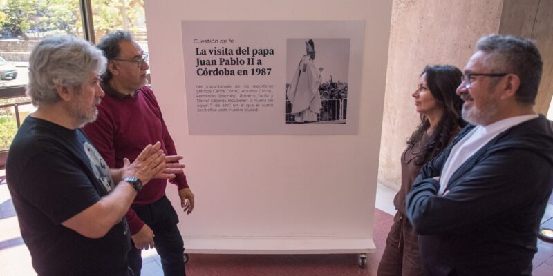 En La Municipalidad Se Puede Revivir La Visita A Córdoba De Juan Pablo II