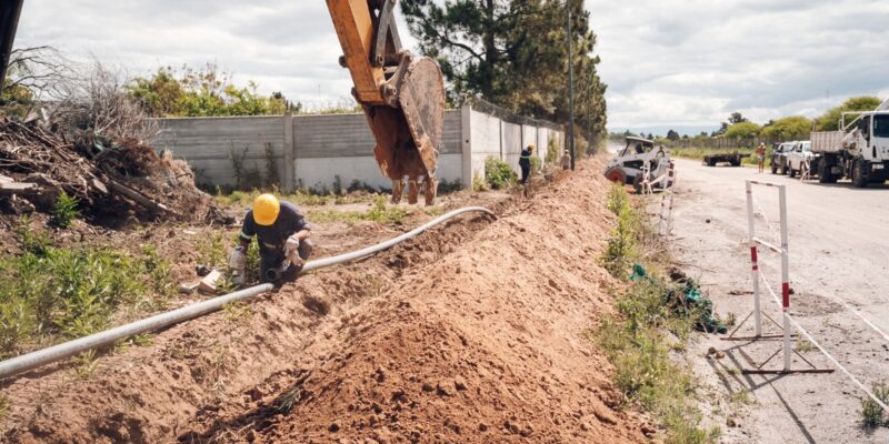 Agua Potable: Inició Una Nueva Obra De Nexo En Barrio Cooperativa Manantiales II