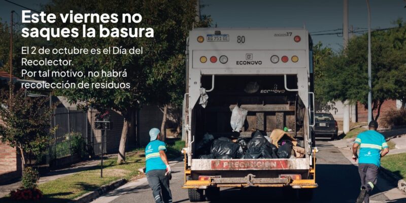 Este Viernes No Habrá Recolección De Residuos